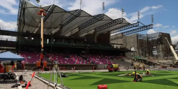 Se levanta Yu’Va: el estadio que promete unir arte y béisbol en Oaxaca