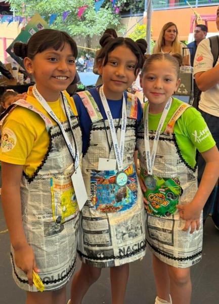 Niñas oaxaqueñas arrasan en Reto Pinion 2026 con idea que impulsa educación ambiental