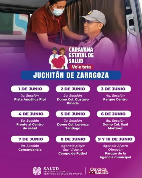 Ve’e Tata lleva servicios de salud a Juchitán y moviliza a la comunidad