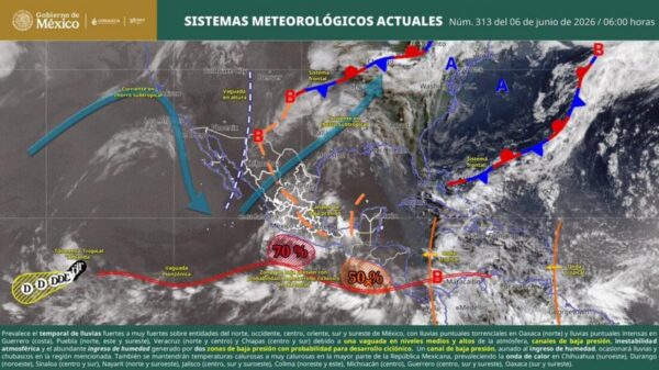 Alerta en Oaxaca: lluvias repentinas y cambios bruscos en el tiempo