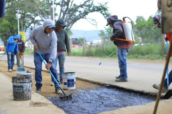 Así quedó Yuku Ndika’a tras bacheo: calles más seguras y tráfico fluido