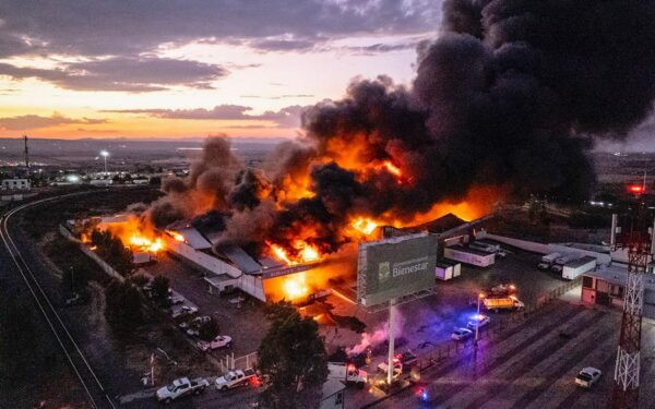 Bodegas del programa Alimentación para el Bienestar arden en Zacatecas tras protesta