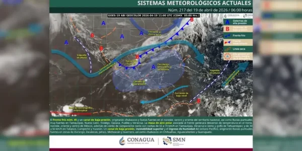 Oaxaca bajo alerta: domingo con tormentas fuertes y un golpe de frío