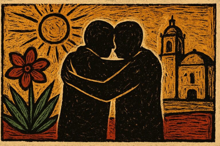 Ilustración generada con IA: “Nos unió una fuerte amistad”: Lula