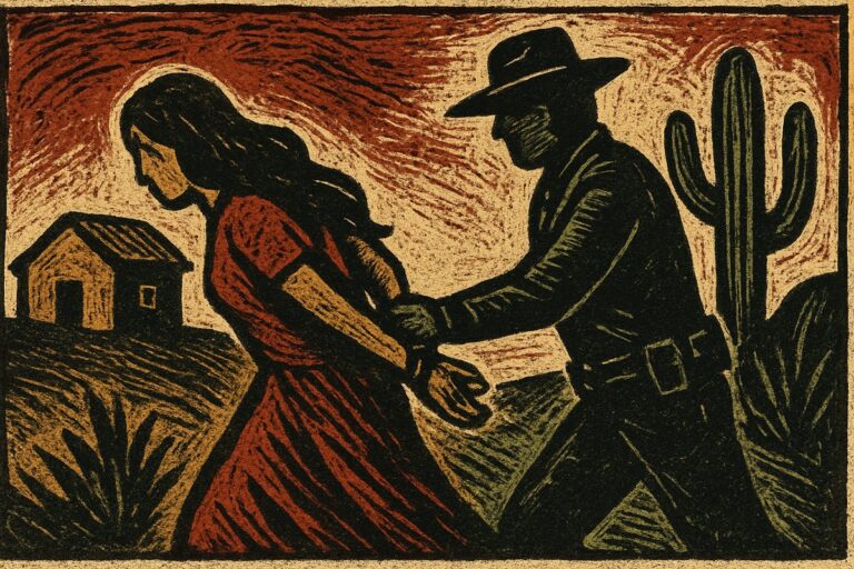 Ilustración generada con IA: Arrestan en EU a Inés Gómez Mont por estancia migratoria irregular